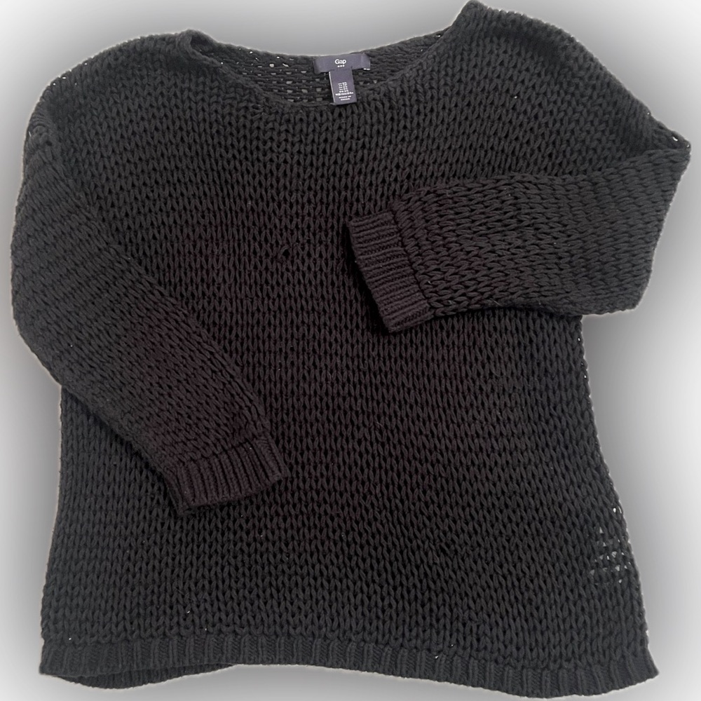 crochet long sleeve sweater